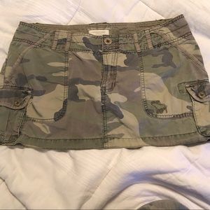 Abercrombie & Fitch Camo Skirt